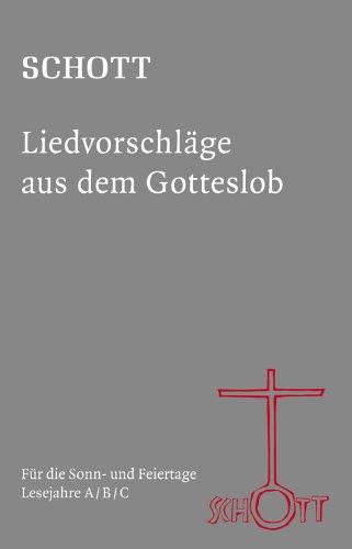 SCHOTT Liedvorschläge aus dem Gotteslob