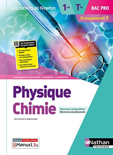 Physique chimie 1re, terminale bac pro, groupement 5 : nouveaux programmes, réforme de la voie professionnelle