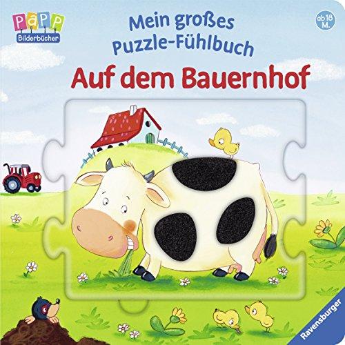 Mein großes Puzzle-Fühlbuch: Auf dem Bauernhof