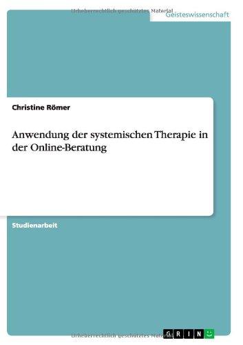 Anwendung der systemischen Therapie in der Online-Beratung