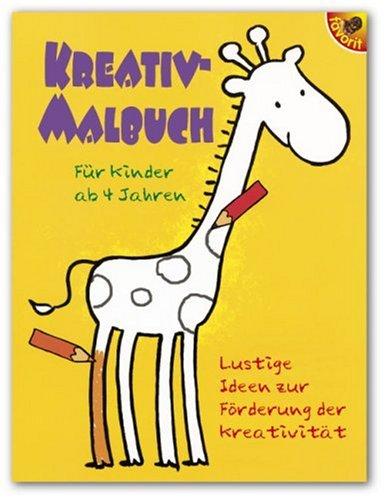 Kreativ-Malbuch: Lustige Ideen zur Förderung der Kreativität