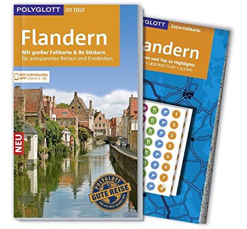 POLYGLOTT on tour Reiseführer Flandern: Mit großer Faltkarte, 80 Stickern und individueller App