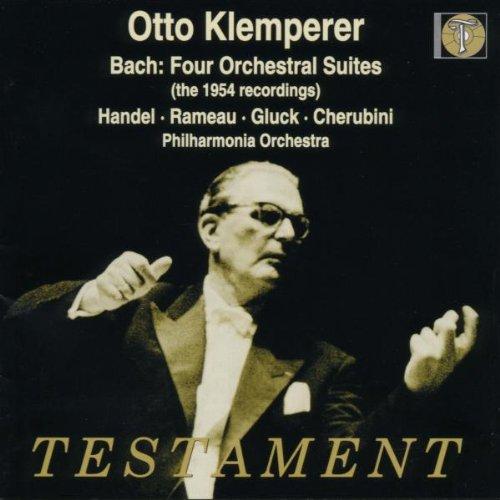 Klemperer dirigiert Bach (Die Orchestersuiten) (Aufnahmen 1954) und Werke von Händel, Rameau, Gluck und Cherubini