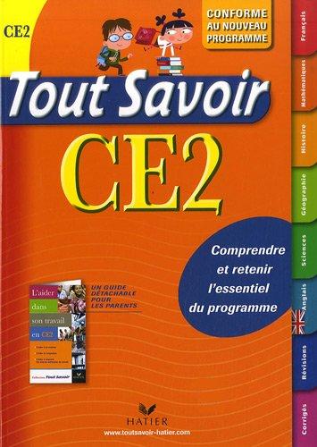 Tout savoir CE2