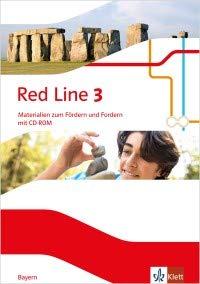 Red Line 3. Ausgabe Bayern ab 2017. Materialien zum Fördern und Fordern mit CD-ROM Klasse 7