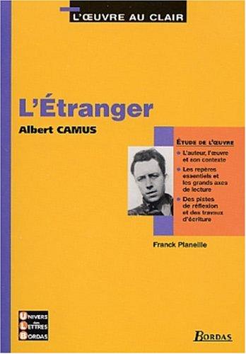 L'étranger, Camus