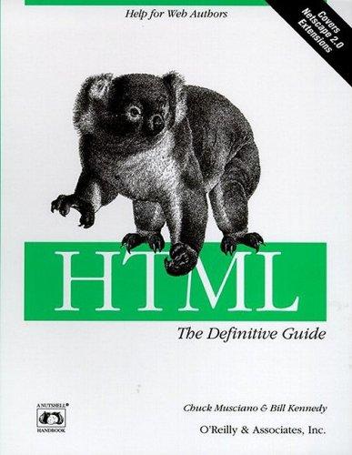 HTML: The Definitive Guide (Nutshell Handbook)