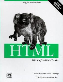 HTML: The Definitive Guide (Nutshell Handbook)