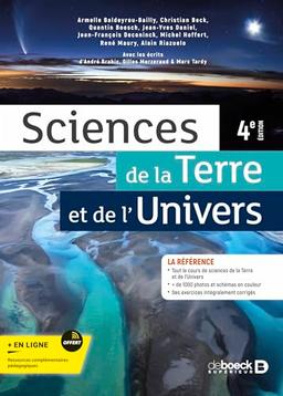 Sciences de la Terre et de l'Univers