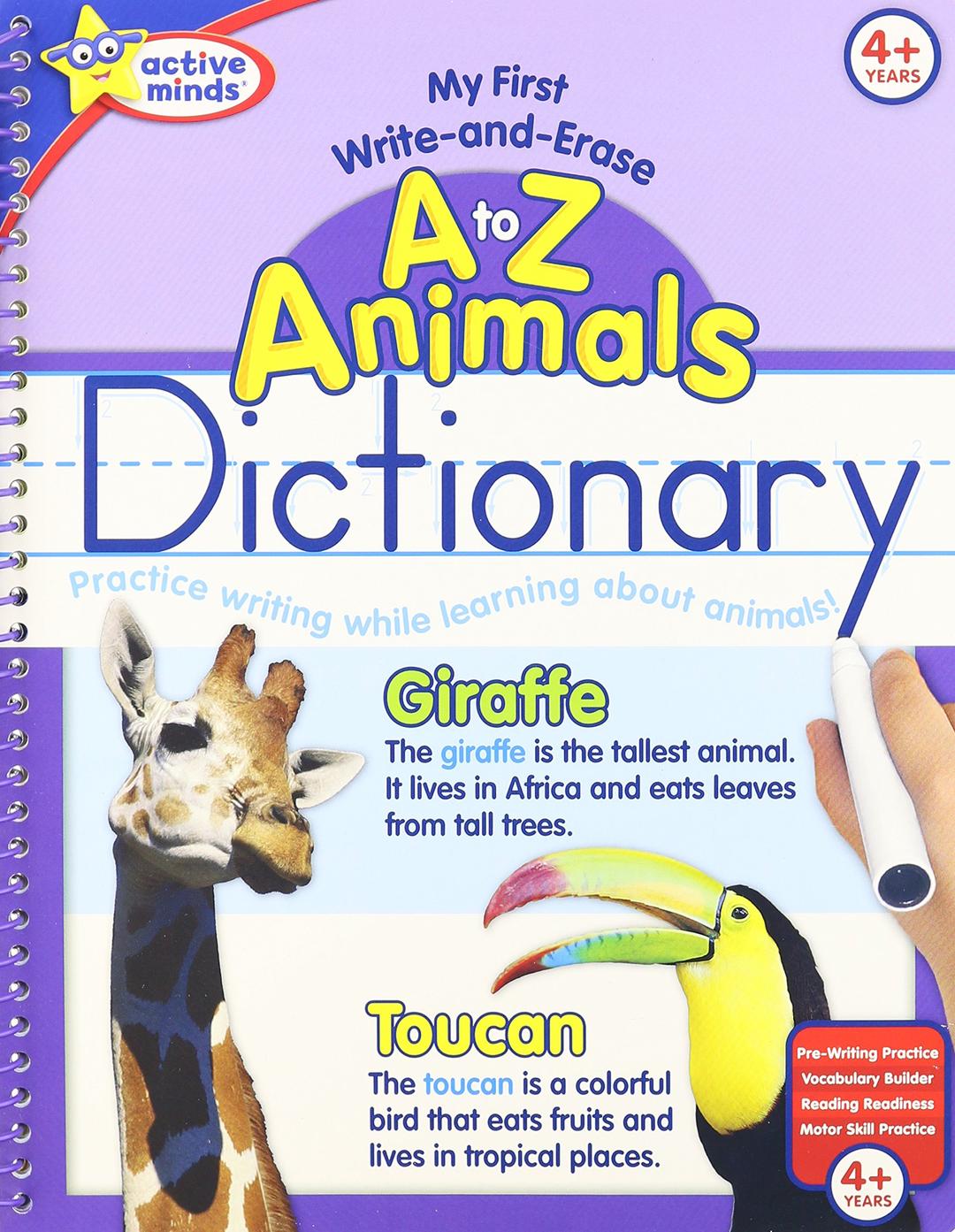 My First Wipe-Off Wild Animals Dictionary