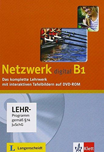 Netzwerk / Digitales Unterrichtspaket DVD-ROM B1: Deutsch als Fremdsprache. Kursbuch, Arbeitsbuch, Audiomaterial zum Kursbuch und Arbeitsbuch, DVD, Lehrerhandreichung, Tafelbilder für Interactive Whiteboard, Arbeitsblattgenerator undv.m