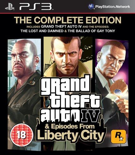 [UK-Import]Grand Theft Auto IV 4 GTA Complete Edition Game PS3