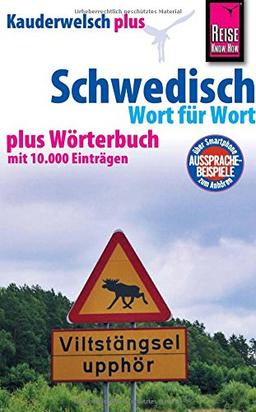 Reise Know-How Sprachführer Schwedisch - Wort für Wort plus Wörterbuch: Kauderwelsch-Band 28+