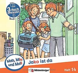 Mats, Mila und Molli – Heft 14: Jako ist da – C: Eine Geschichte in drei Schwierigkeitsstufen