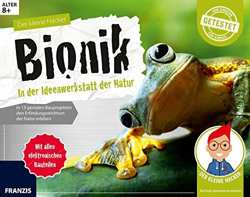 Der kleine Hacker: Bionik - In der Ideenwerkstatt der Natur | 13 geniale Bauprojekte in der Natur | Experimentierkasten mit elektronischen Bauteilen für Kinder ab 8 Jahren