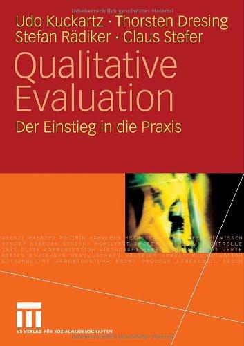 Qualitative Evaluation: Der Einstieg in die Praxis