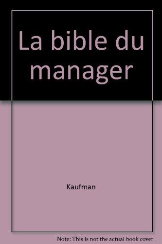 La Bible du manager