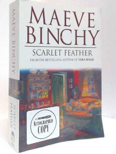 Signed copy of, "Scarlet Feather"