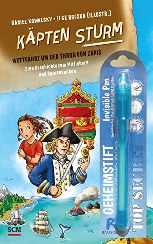 Käpten Sturm - Wettfahrt um den Thron von Zakis: Eine Geschichte zum Mitfiebern und Spurensuchen (Such- und Rätselbücher)