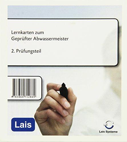 Lernkarten zum Abwassermeister: 2. Prüfungsteil - Betriebswirtschaftliche Fächer