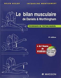 Le bilan musculaire de Daniels & Worthingham : technique de testing musculaire