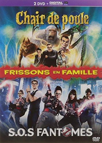 Coffret frissons en famille 2 films : chair de poule ; s.o.s fantômes [FR Import]