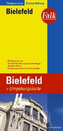 Falk Stadtplan Extra Standardfaltung Bielefeld