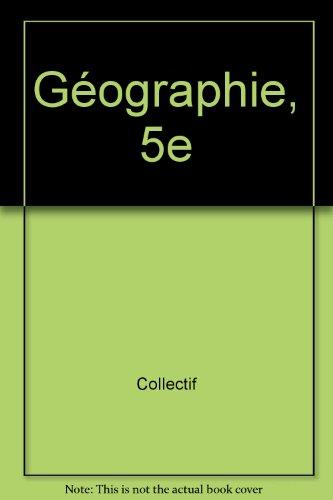 Géographie 5e, livre de l'élève