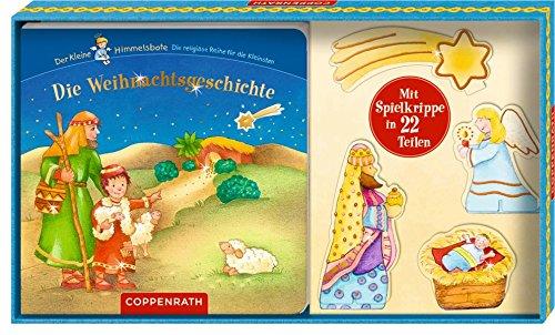 Die Weihnachtsgeschichte: (Buch mit Spielkrippe in Geschenkverpackung)