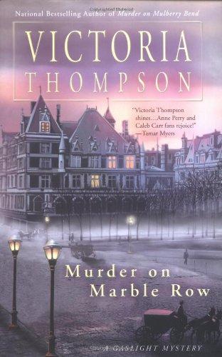 Murder on Marble Row (Gaslight Mystery)