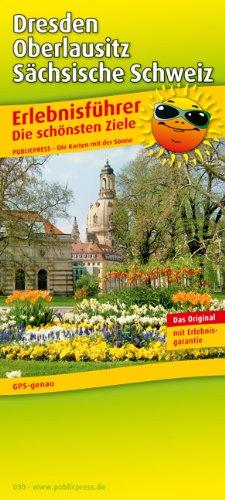 Dresden, Oberlausitz, Sächsische Schweiz: Mit Ausflugszielen, Einkehr- & Freizeittipps, GPS-genau. 1:180000