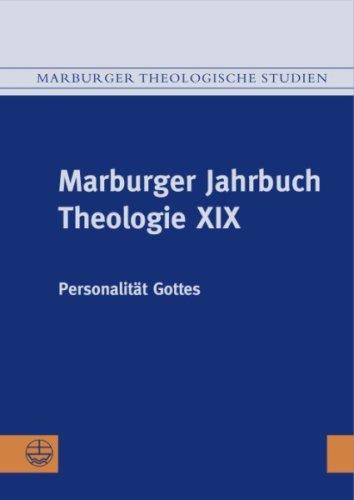 Personalität Gottes: Marburger Jahrbuch Theologie XIX