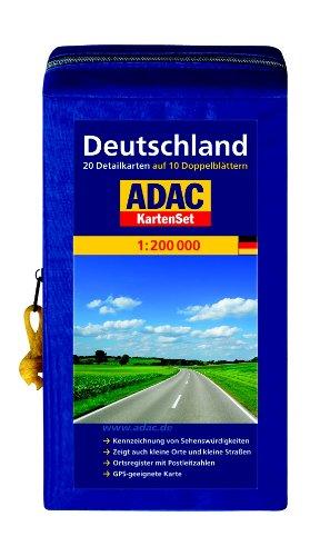 ADAC StraßenKarten Kartenset Deutschland 2014/2015 1:200.000