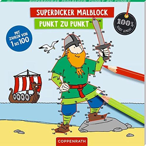 Superdicker Malblock: Punkt zu Punkt (100% selbst gemacht)