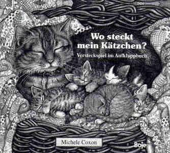 Wo steckt mein Kätzchen? Versteckspiel im Aufklappbuch