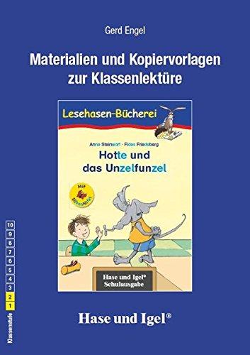 Begleitmaterial: Hotte und das Unzelfunzel / Silbenhilfe