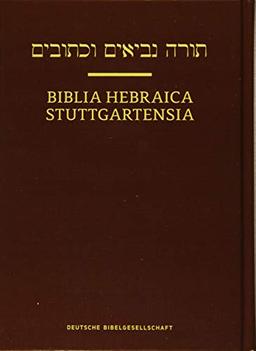 Biblia Hebraica Stuttgartensia: Verkleinerte Ausgabe (Ediciones científicas de la Deutsche Bibelgesellschaft)