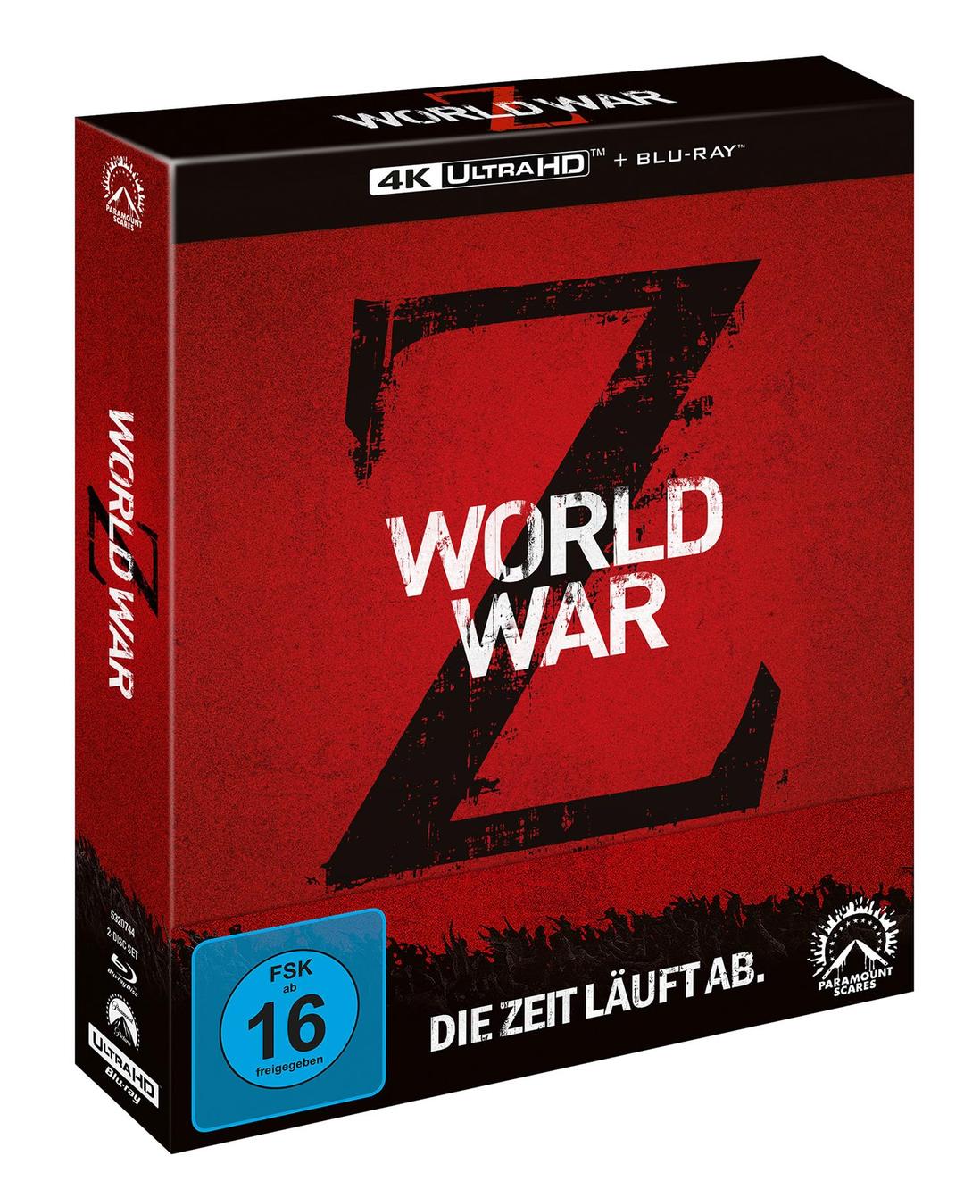 World War Z - Limited Collector's Edition [4K Ultra HD] + [Blu-ray]