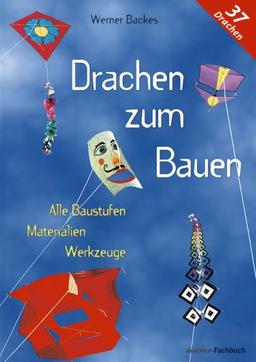 Drachen zum Bauen. Alle Baustufen. Materialien. Werkzeuge