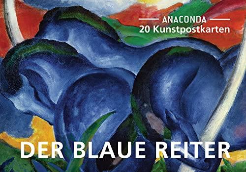 Postkarten-Set Der blaue Reiter: 20 Kunstpostkarten aus hochwertigem Karton. ca. € 0,25 pro Karte