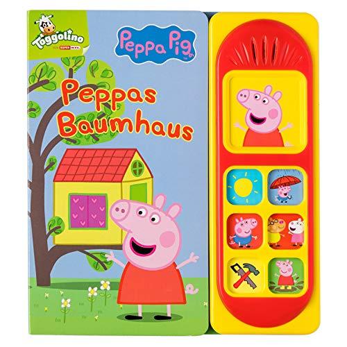 Peppa Pig - Peppas Baumhaus - Pappbilderbuch mit 7 lustigen Geräuschen für Kinder ab 3 Jahren