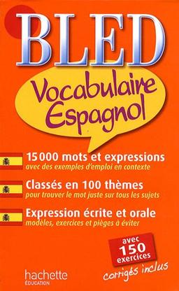 Bled vocabulaire espagnol