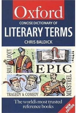 The Concise Oxford Dictionary of Literary Terms (Oxford Paperback Reference)