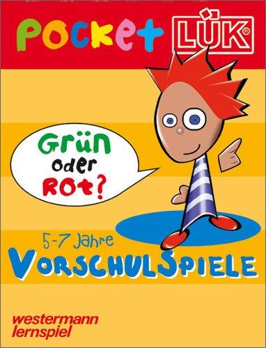 PocketLÜK: Vorschulspiele: 5-7 Jahre: Grün oder Rot?