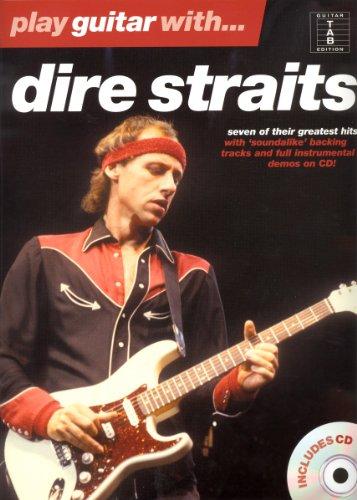 Play Guitar With Dire Straits TAB + CD: Songbuch für Gitarre mit Tabulatur