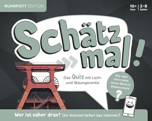 Schätz mal! Ruhrpott Edition: Das Quiz mit Lach- und Staungarantie I Ab 10 Jahre I 2-8 Spieler I Spiele-Block