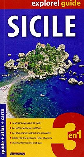 Sicile : 3 en 1 : guide + atlas + carte