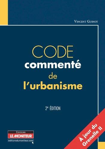 Code commenté de l'urbanisme