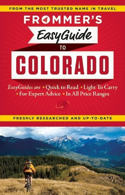 Frommer's EasyGuide to Colorado (Easy Guides)