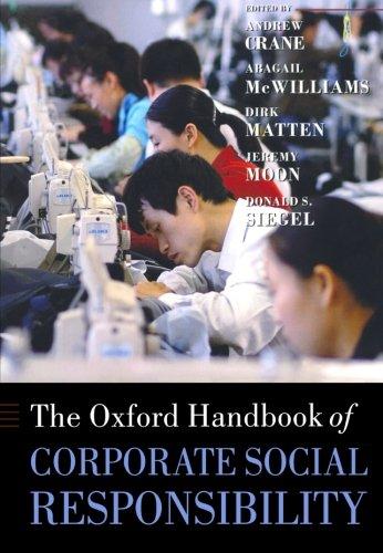 The Oxford Handbook Of Corporate Social Responsibility (Oxford Handbooks)